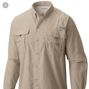 Women XL Bahama pfg omni-shade upf30 long sleeve